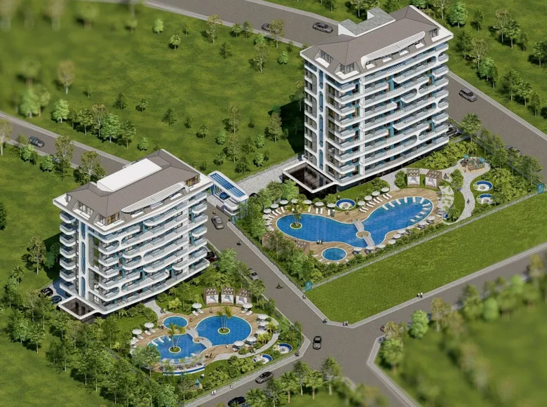 1 bedroom apartment 45 m² Demirtas, Turkey