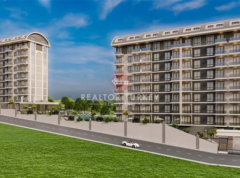 1 bedroom apartment 54 m² Payallar, Turkey