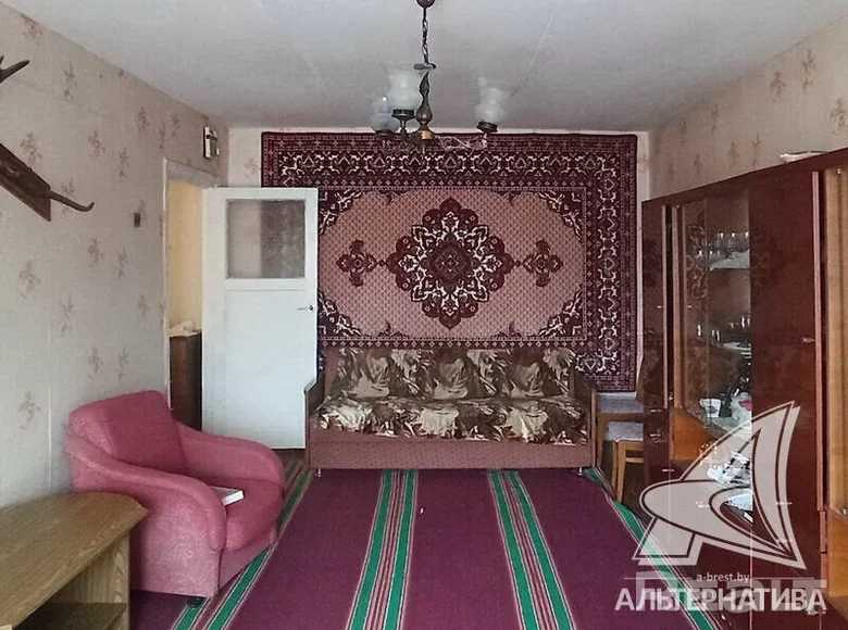 Wohnung 2 Zimmer 51 m² Kamjanez, Weißrussland