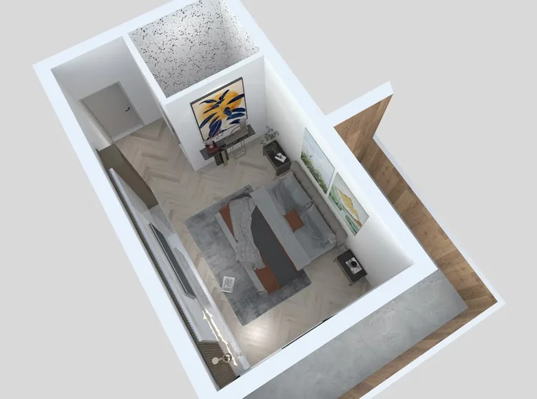 Wohnung 1 zimmer 29 m² Tiflis, Georgien