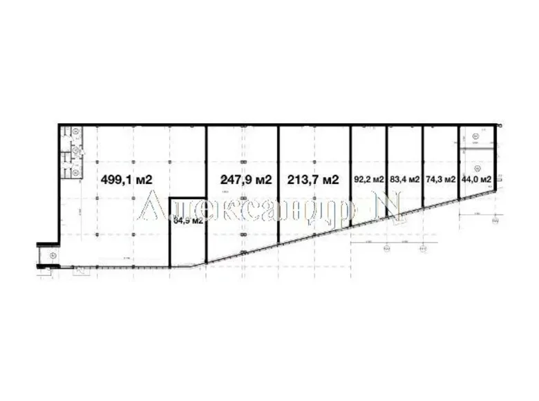 Propriété commerciale 83 m² à Odessa, Ukraine