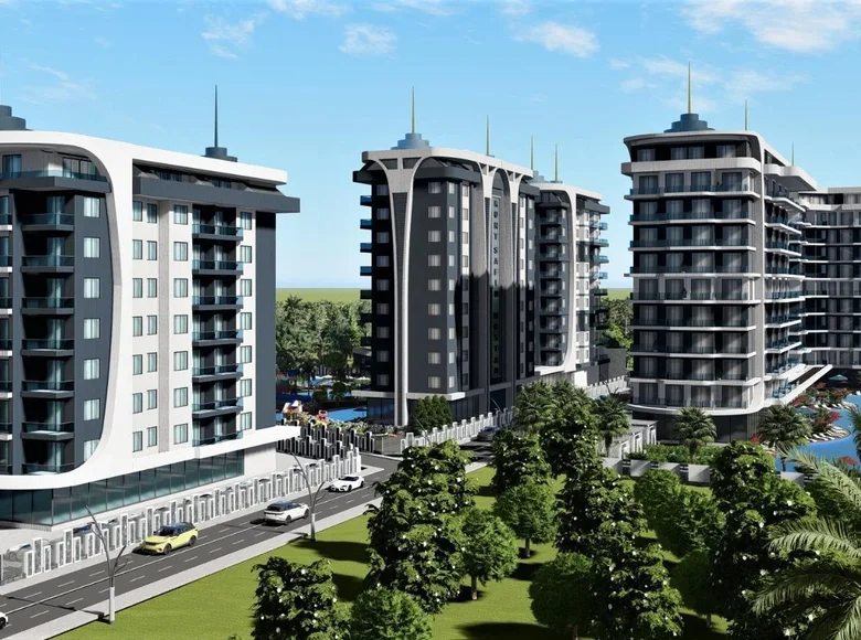 1 bedroom apartment 9 000 m² Alanya, Turkey