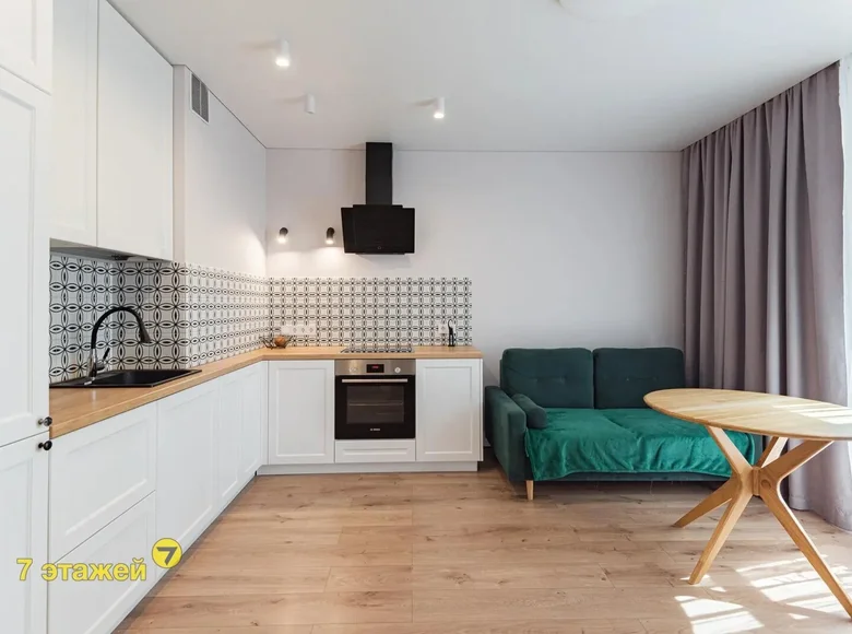 2 room apartment 36 m² Minsk, Belarus