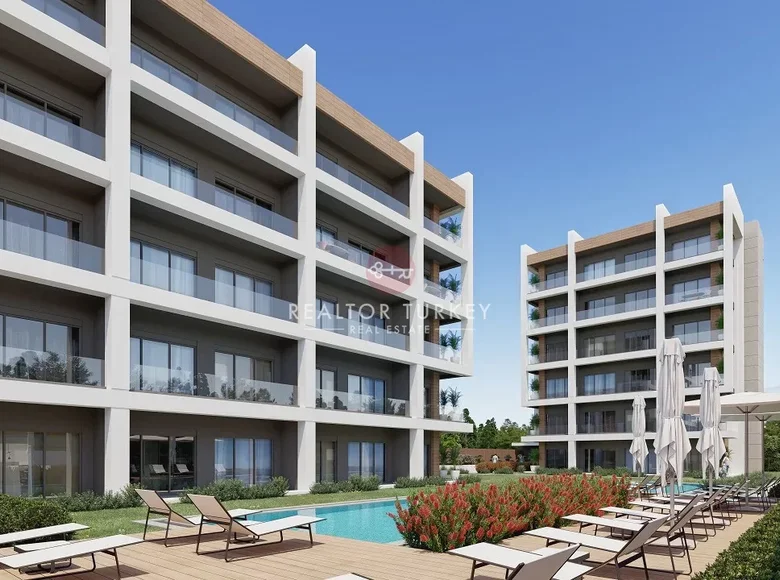 1 bedroom apartment 66 m² Yenbey, Turkey