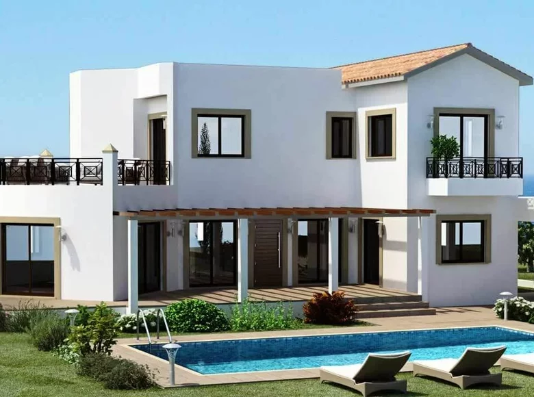 Szeregowiec 4 pokoi 2 000 m² Kouklia, Cyprus