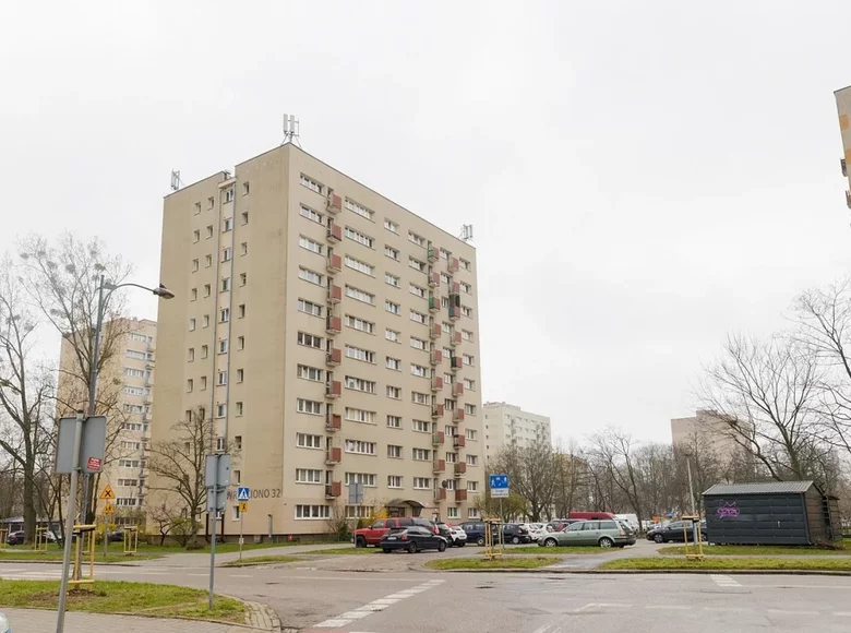 Apartamento 3 habitaciones 56 m² Varsovia, Polonia