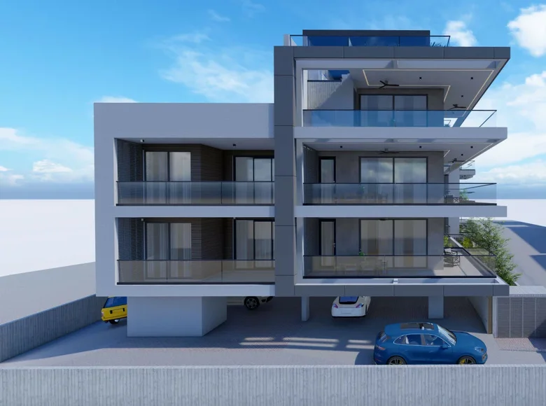 Mieszkanie 2 pokoi 92 m² Gmina Agios Athanasios, Cyprus