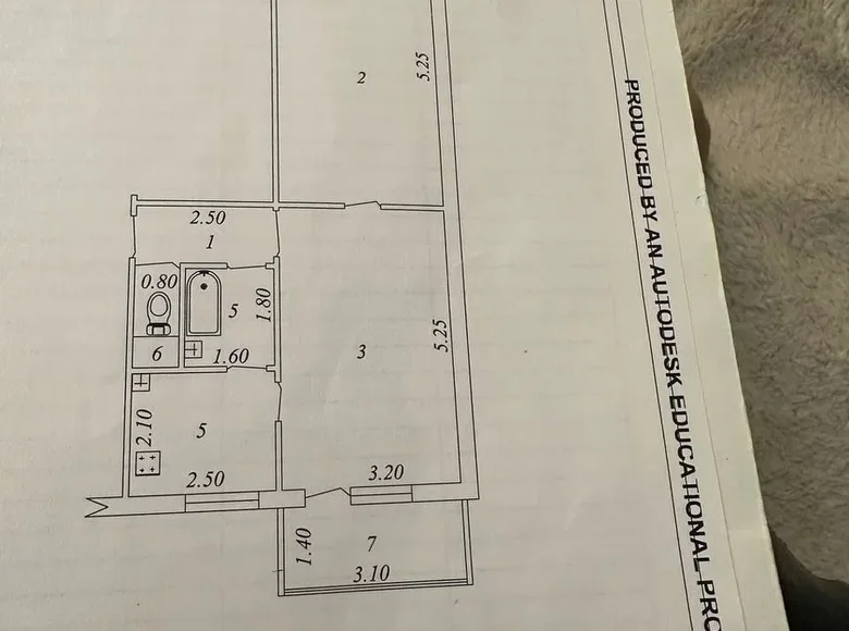 Квартира 2 комнаты 50 м² Салар, Узбекистан