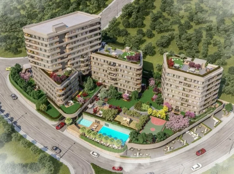 Mieszkanie 1 pokój 242 m² Atasehir, Turcja