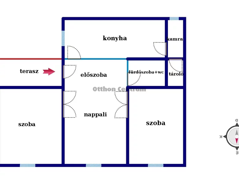 Haus 2 Zimmer 98 m² Kewling, Ungarn