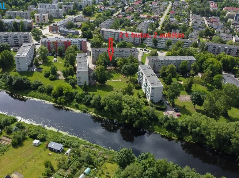 2 room apartment 44 m² Kedainiai, Lithuania