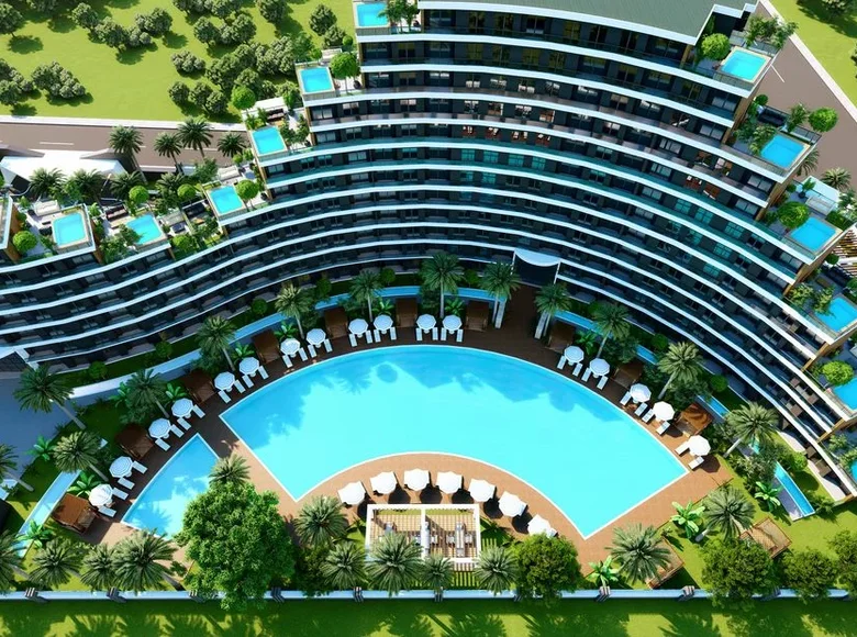 1 bedroom apartment 46 m² Yesilkoey, Turkey