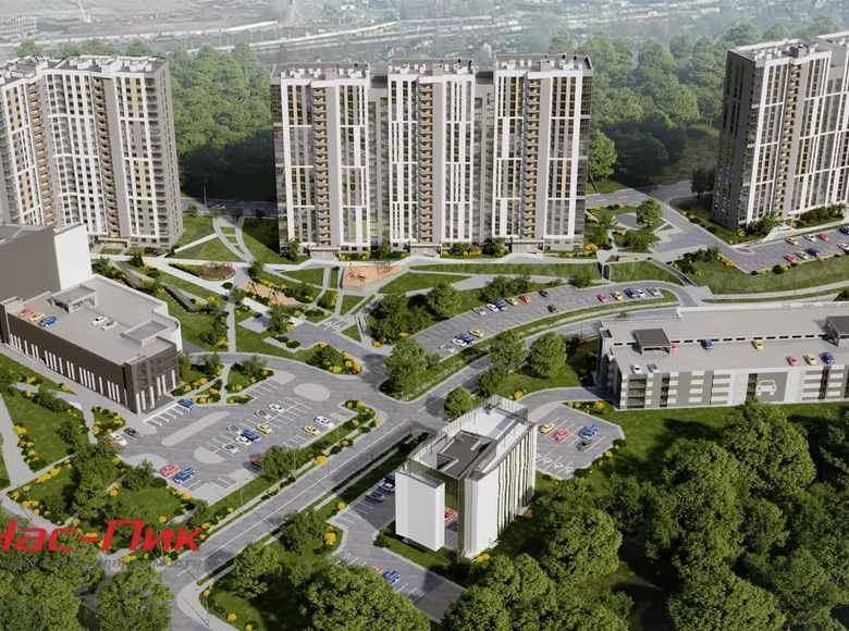 Mieszkanie 4 pokoi 76 m² Mińsk, Białoruś