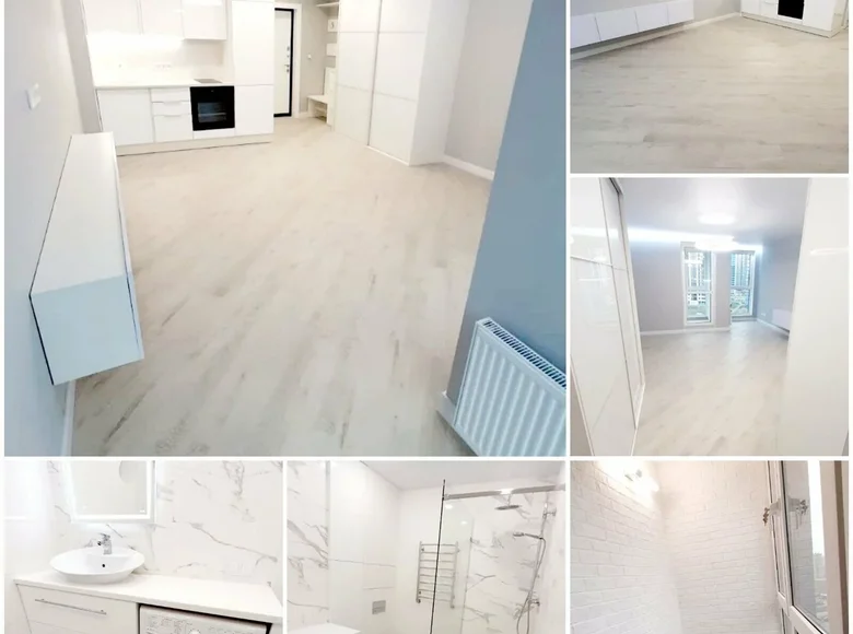 Mieszkanie 1 pokój 34 m² Mińsk, Białoruś