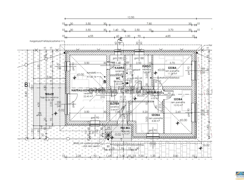 Dom 4 pokoi 85 m² Nyul, Węgry