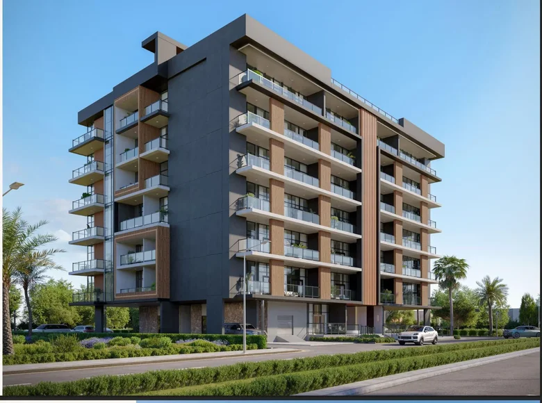 Complejo residencial New project Lilian Residences with a swimming pool and gardens close to the international airport, Dubai South, Dubai, UAE