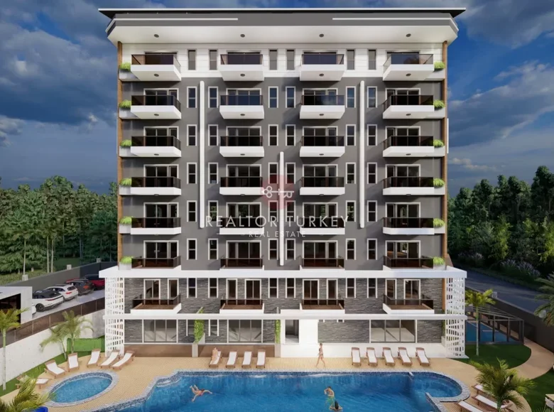 1 bedroom apartment 55 m² Avsallar, Turkey