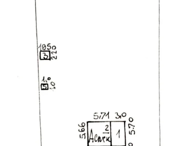 Casa 77 m² Dziarzynski sielski Saviet, Belarús