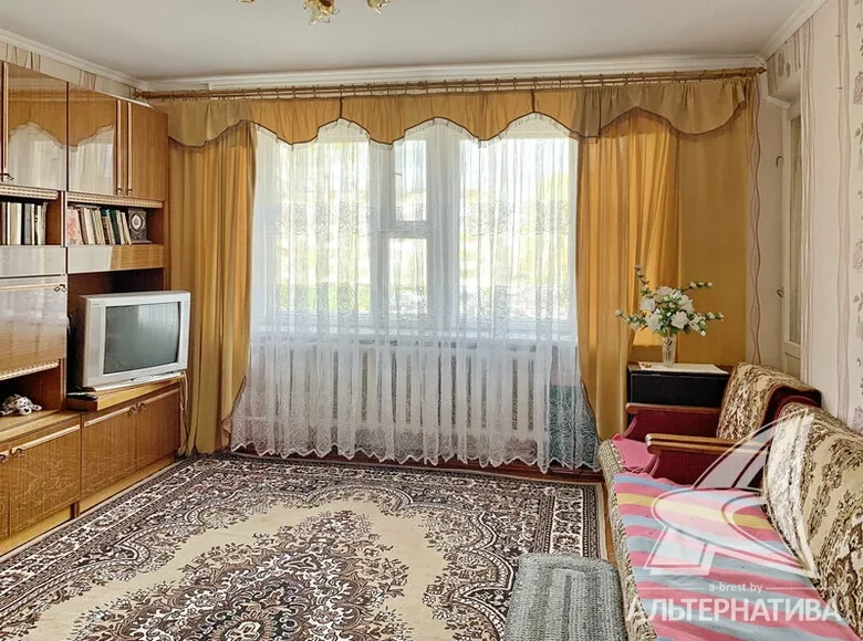 3 room apartment 60 m² Kamyanyets, Belarus