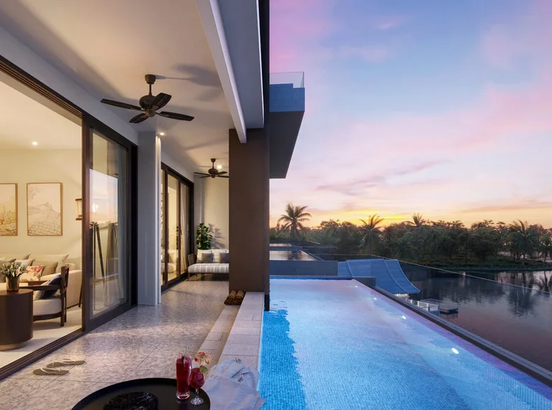 Penthouse z 2 sypialniami 300 m² Phuket, Tajlandia