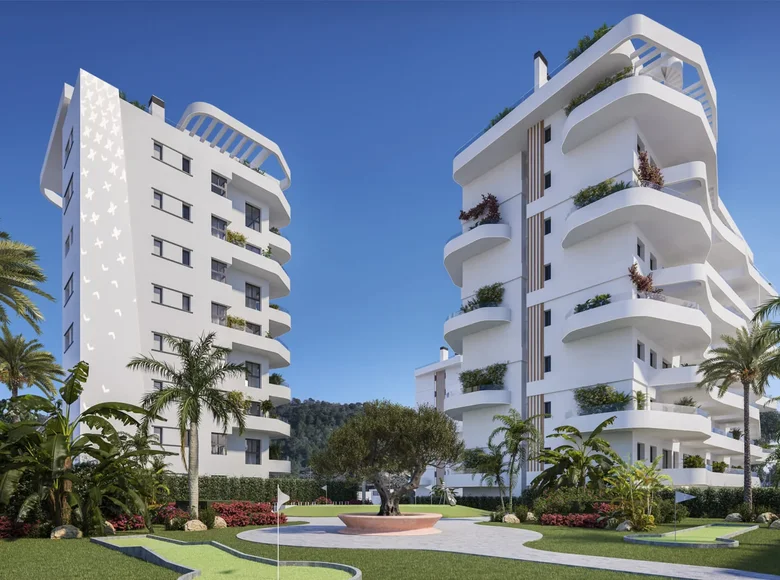 Mieszkanie 2 pokoi 106 m² la Vila Joiosa Villajoyosa, Hiszpania