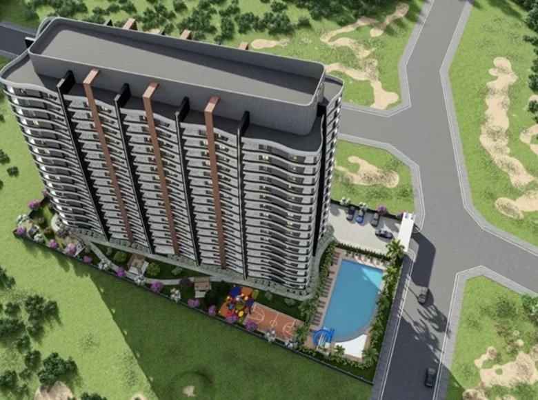 Mieszkanie 2 pokoi 65 m² Erdemli, Turcja