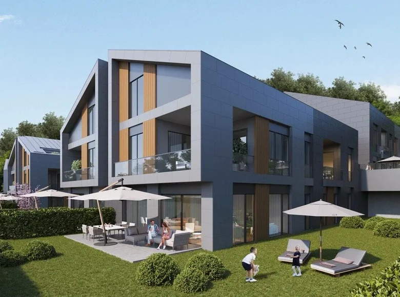 Bliźniak 4 pokoi 211 m² Eyupsultan, Turcja