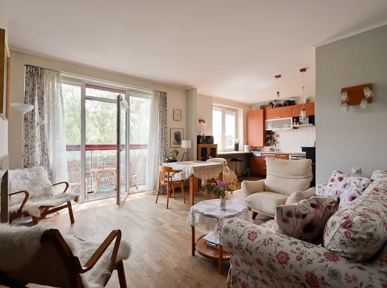 Квартира 2 комнаты 50 м² Рига, Латвия