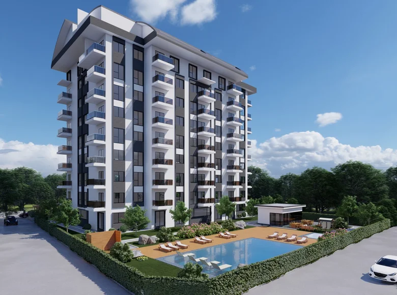 Apartamento 2 habitaciones 55 m² Payallar, Turquía