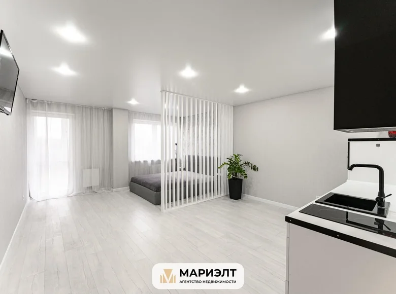 1 room apartment 39 m² Minsk, Belarus