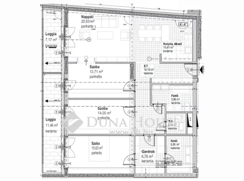 Wohnung 115 m² Debreceni jaras, Ungarn