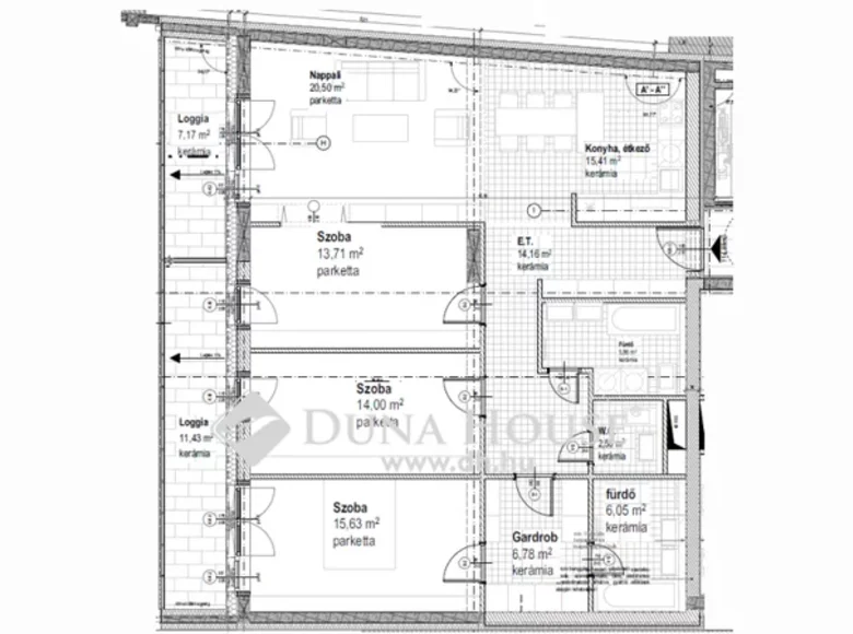 Квартира 115 м² Debreceni jaras, Венгрия