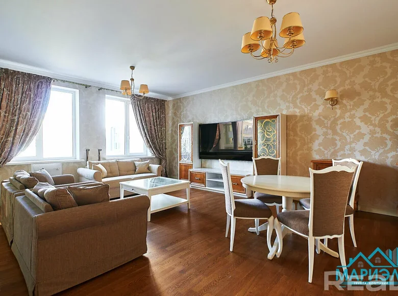 Mieszkanie 4 pokoi 132 m² Mińsk, Białoruś