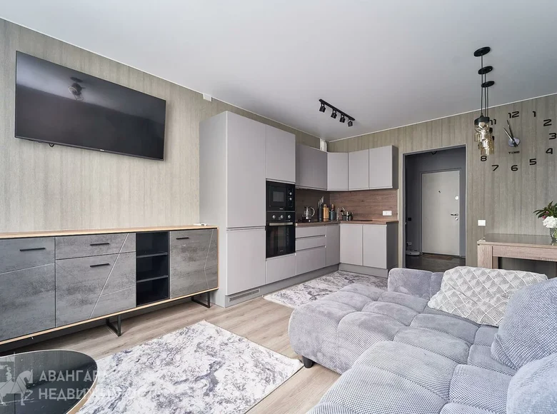 2 room apartment 45 m² Minsk, Belarus