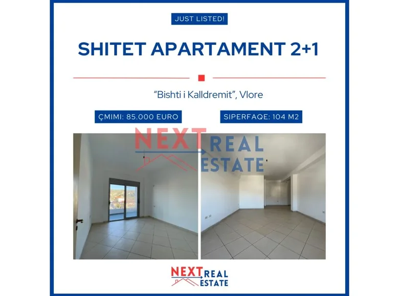 Apartamento 3 habitaciones 104 m² Vlora, Albania