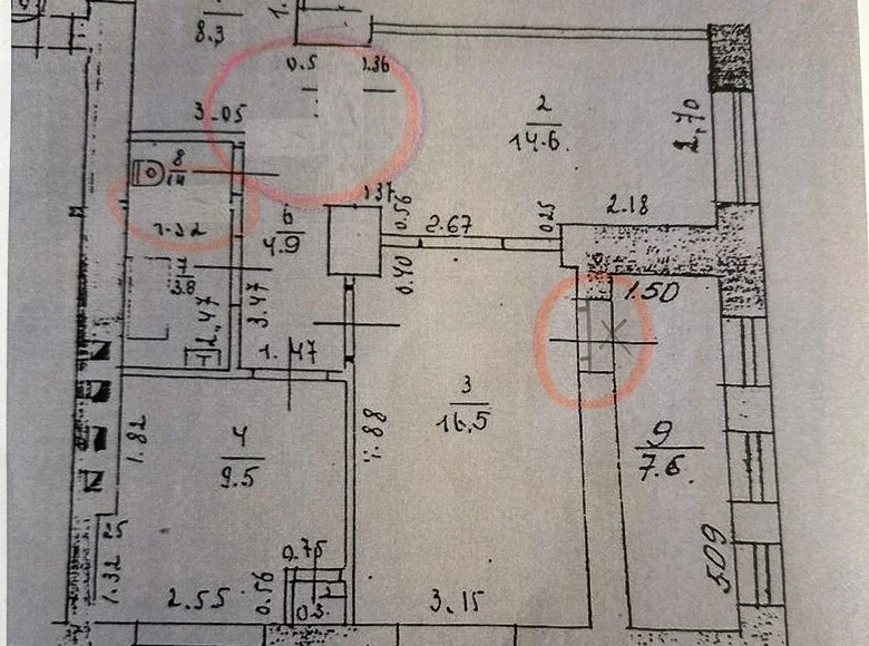 3 room apartment 67 m² Riga, Latvia