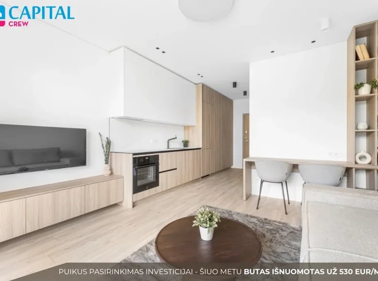 Wohnung 1 zimmer 26 m² Vilnius, Litauen