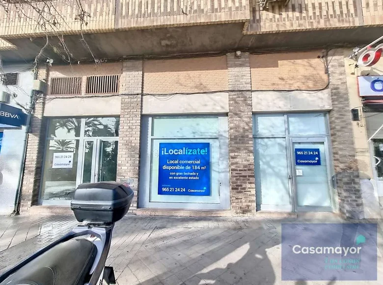 Propriété commerciale 184 m² à Alicante, Espagne