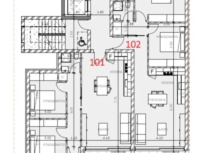 3 bedroom apartment 125 m² Kato Polemidion Municipality, Cyprus