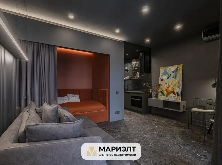 Apartamento 1 habitación 29 m² Minsk, Belarús