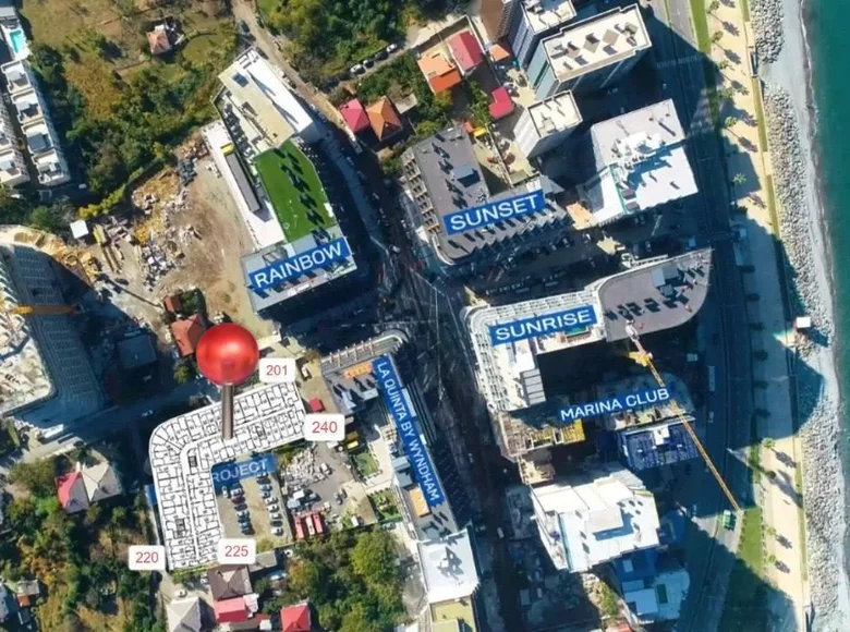 Квартира 2 комнаты 49 м² Батуми, Грузия