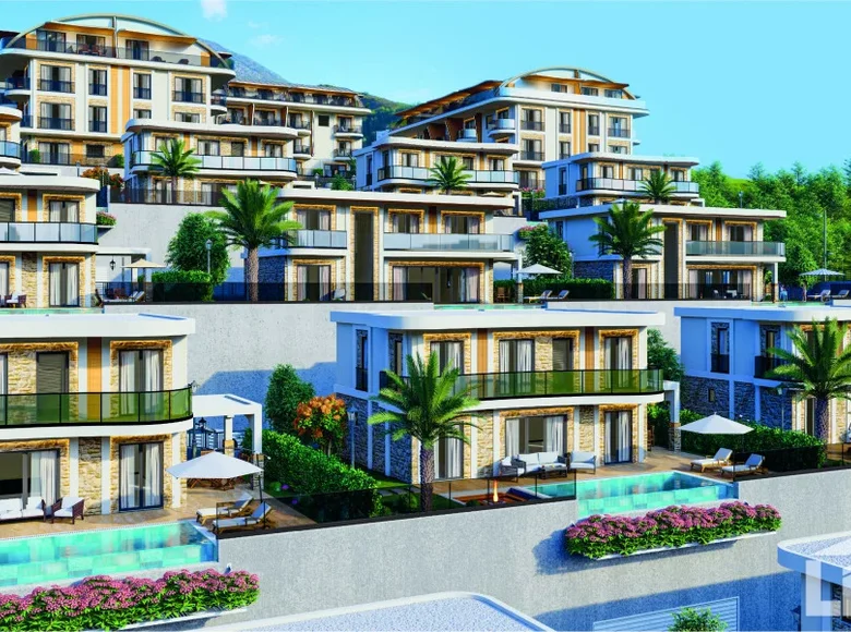 Apartamento 5 habitaciones 86 m² Alanya, Turquía