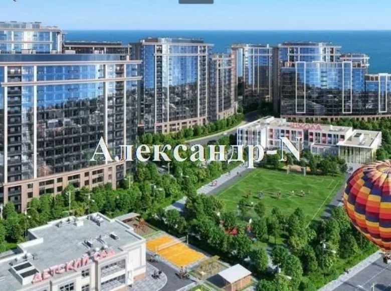 Квартира 1 комната 43 м² Одесса, Украина