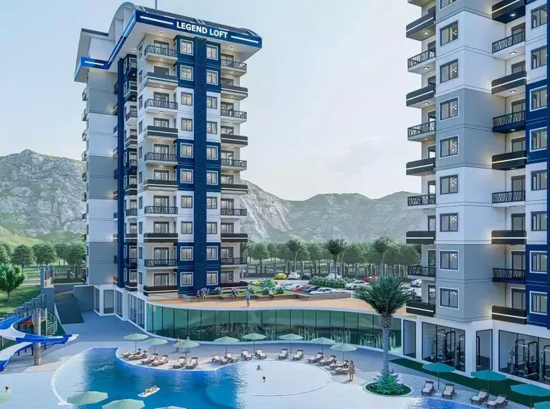 2 bedroom apartment 71 m² Alanya, Turkey