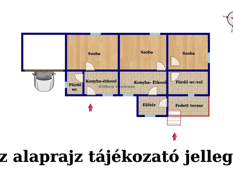 3 room house 117 m² Tapiogyoergye, Hungary