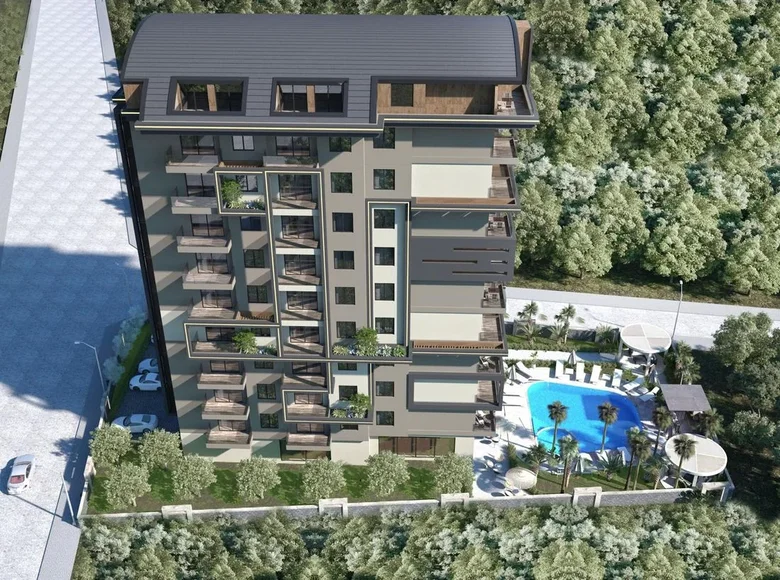 Mieszkanie 57 m² Alanya, Turcja