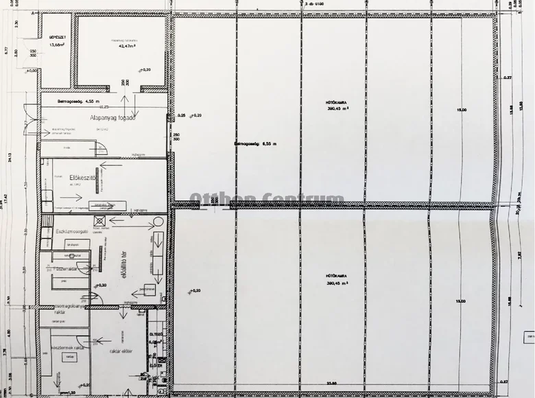 Commercial property 1 194 m² in Teglas, Hungary