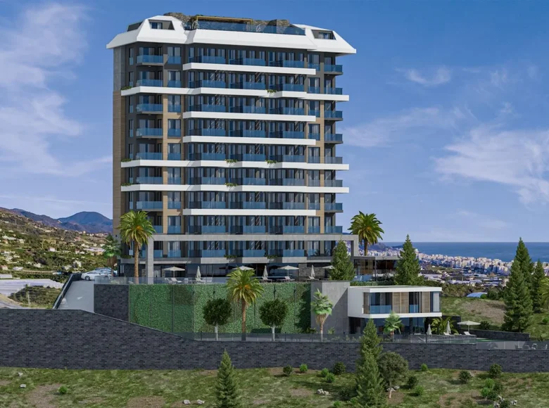 Appartement 1 chambre 54 m² Alanya, Turquie