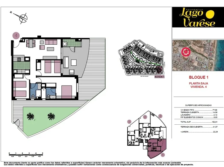 Apartamento 4 habitaciones 102 m² Urbanizacion Mil Palmeras, España