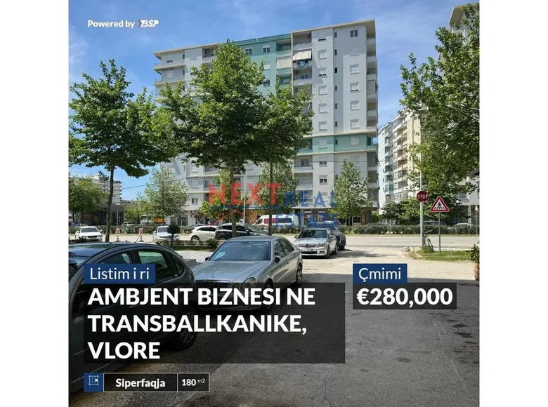 Propriété commerciale 180 m² à District de Vlora, Albanie